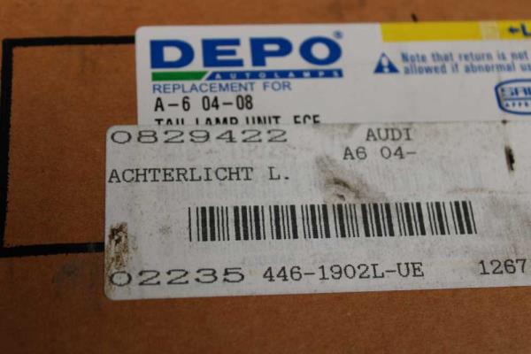 FEU ARRIERE GAUCHE  AUDI - Vue 3